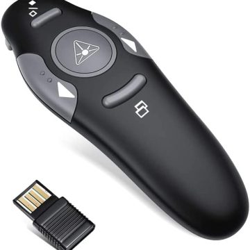 DinoFire Wireless Presenter RF 2.4GHz Remote Presentation USB Control PowerPoint PPT Clicker Pointer